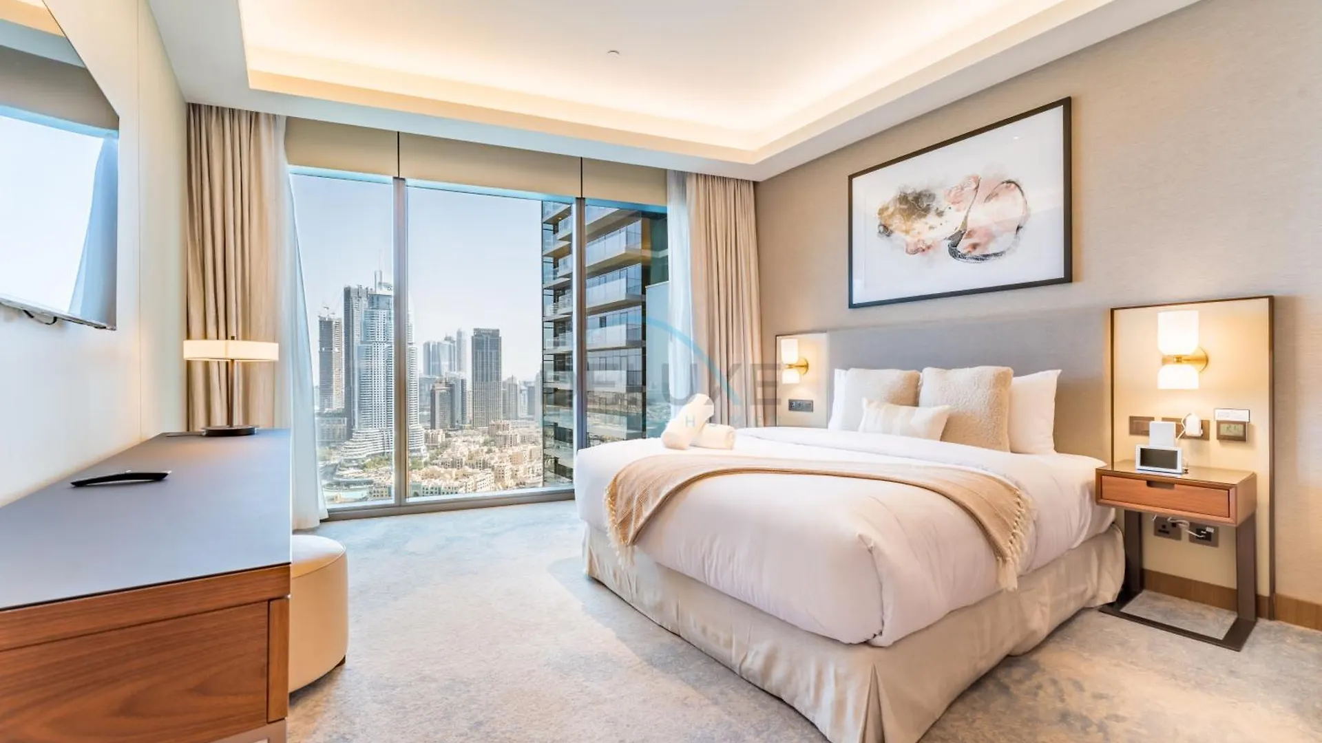 Overlooking Burj Khalifa And Fountain Views From Living To Bedrooms, The Address Residences Dubai Opera Tower 2, Downtown Dubai By Deluxe Holiday Homes