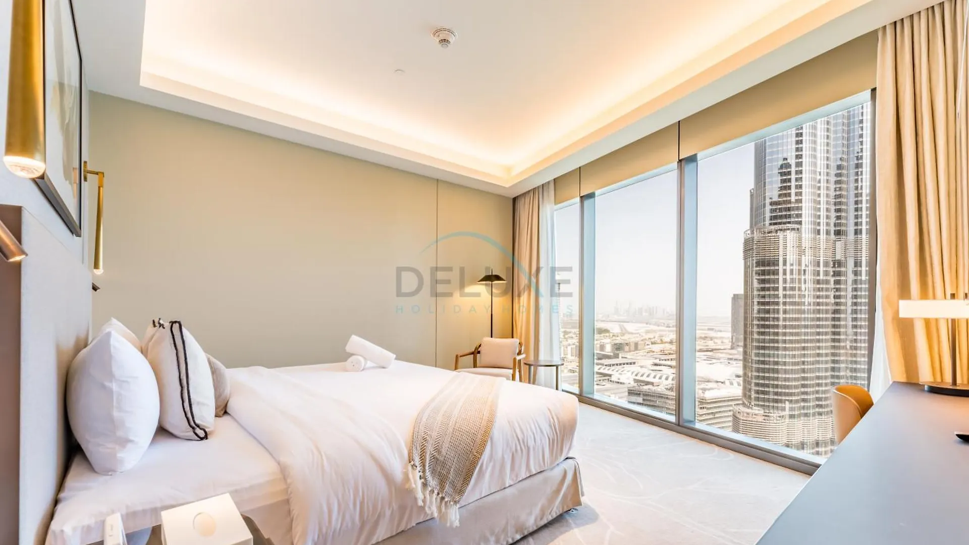 Overlooking Burj Khalifa And Fountain Views From Living To Bedrooms, The Address Residences Dubai Opera Tower 2, Downtown Dubai By Deluxe Holiday Homes شقة