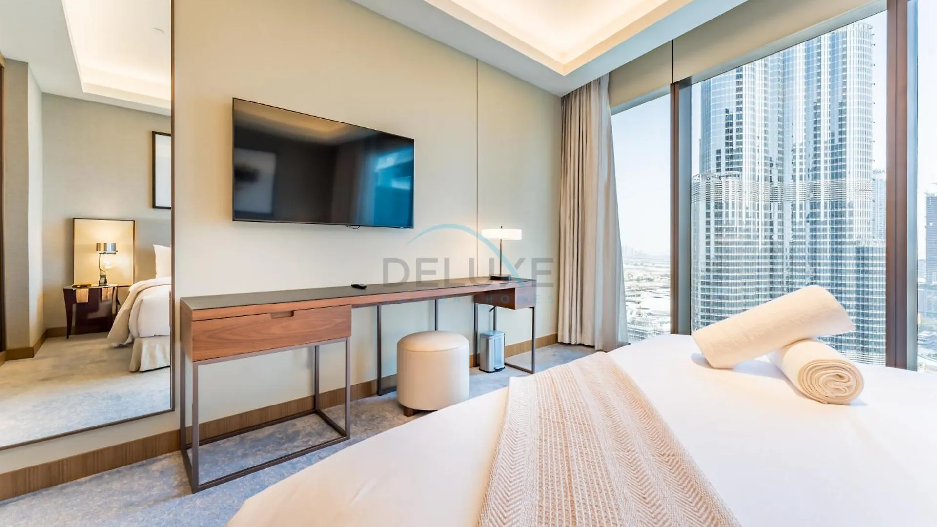 Overlooking Burj Khalifa And Fountain Views From Living To Bedrooms, The Address Residences Dubai Opera Tower 2, Downtown Dubai By Deluxe Holiday Homes